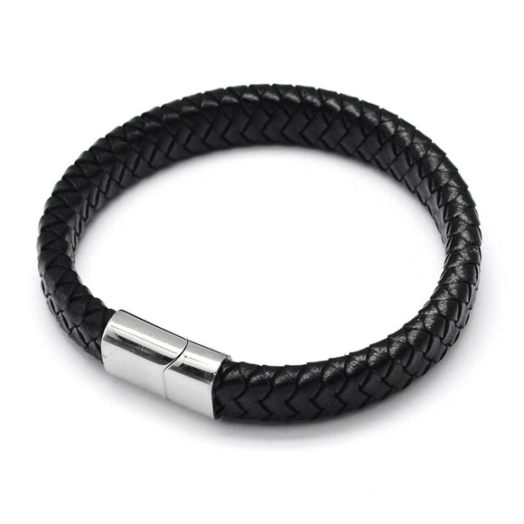 Mens leather bracelet