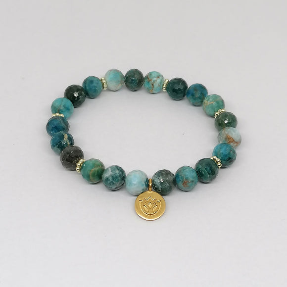 Apatite Mala Bracelet