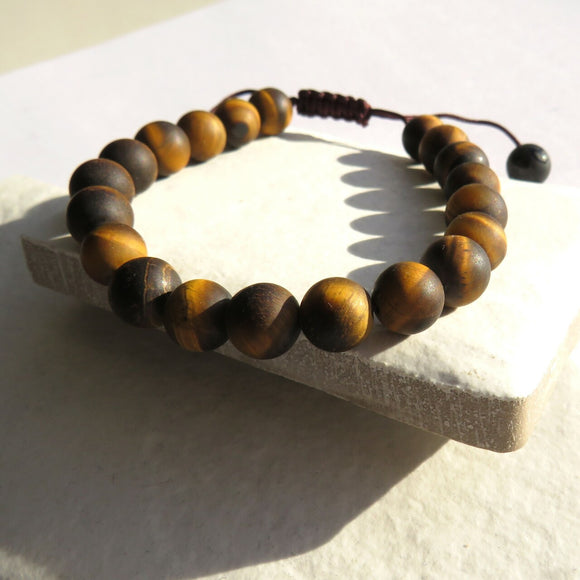 Mens tiger eye bracelet