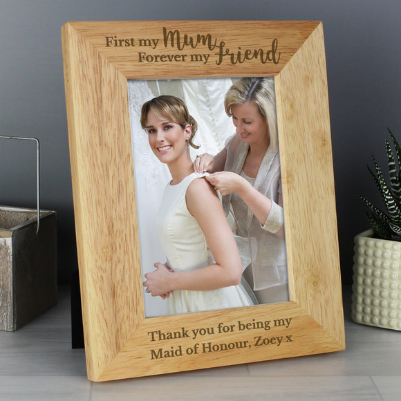 Personalised Wooden Photo Frame