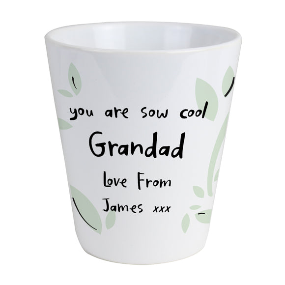 Personalised Plant Pot